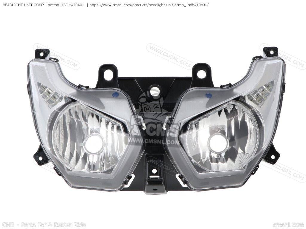 CMS シーエムエス HEADLIGHT UNIT COMP［1SDH410A01］ YP250RA YP400RA YAMAHA ヤマハ ヘッドライト 灯火類 電装系｜ウェビック　店