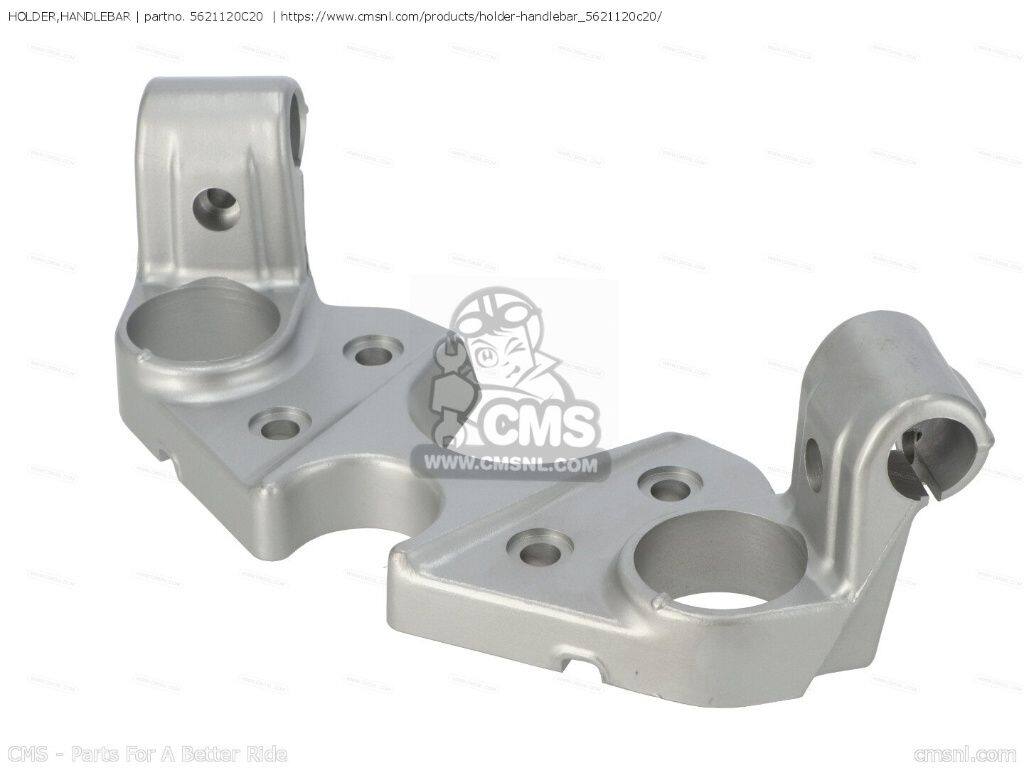 CMS シーエムエス HOLDER，HANDLEBAR［5621120C20］ GSX750F KATANA GSX750FSK SUZUKI スズキ ハンドルバークランプ ハンドル周辺パーツ ハンドル｜ウェビック　店