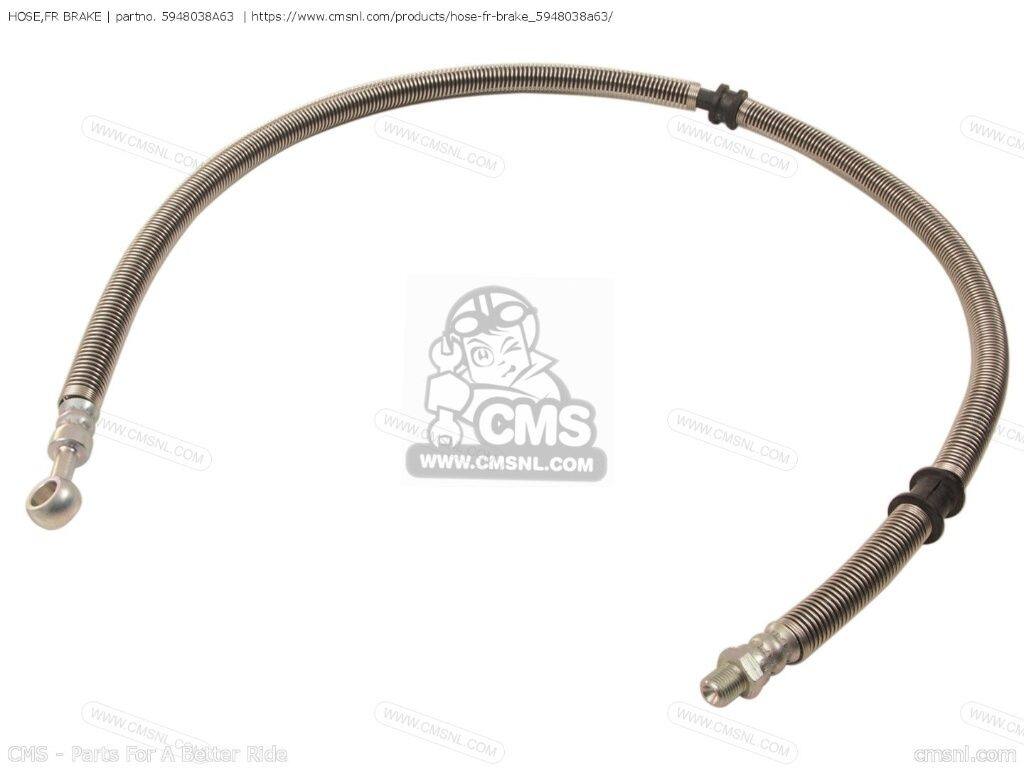 CMS シーエムエス HOSE，FR BRAKE［5948038A63］ VS600GL VS600GLF VS600GLU VS700GLP INTRUDER VS750GL VS750GLEF VS750GLEP VS750GLF VS750GLP VS800GL BOULEVARD S50 SUZUKI スズキ バッテリー関連｜ウェビック　店