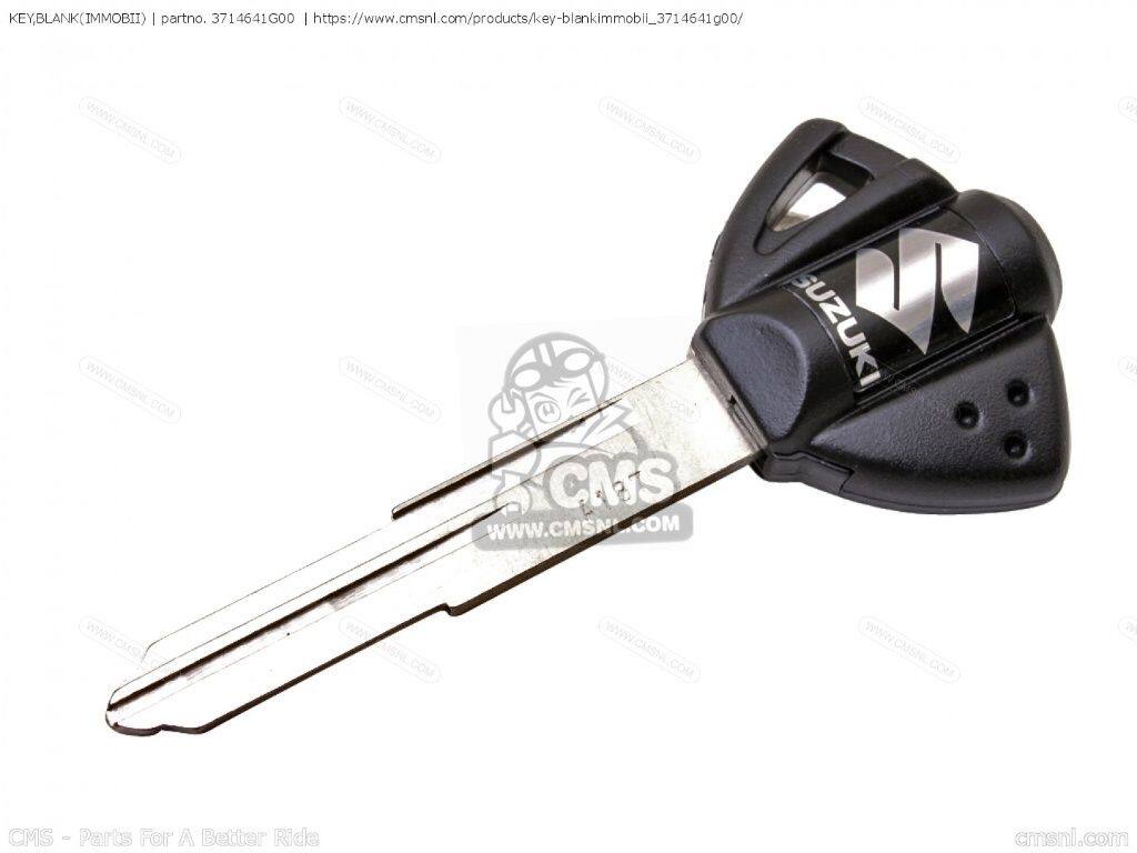 CMS シーエムエス KEY，BLANK(IMMOBII)［3714641G00］ GSR750A GSR750ZA GSX-R1000 GSX-R1000ARARZA GSX-R1000ARZ GSX-R1000A GSX-R1000AZARARZA GSX-R1000RZ GSX-R600 GSX-R750 GSXR1000 GSXR600 GSXR750 GSXR750Z SUZUKI スズキ キーシリンダー・鍵 電装系｜ウェビック　店