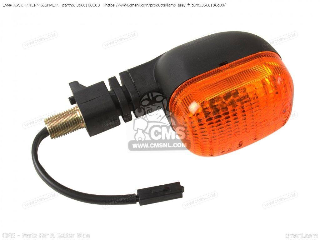 CMS シーエムエス LAMP ASSY，FR TURN SIGNAL，R［3560106G00］ DL1000 VSTROM SUZUKI スズキ ウインカー 灯火類 電装系｜ウェビック　店 13,812円