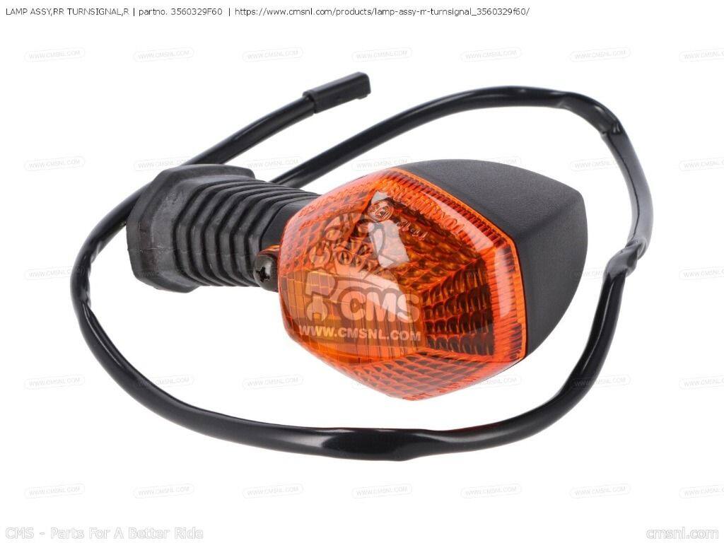 CMS シーエムエス LAMP ASSY，RR TURNSIGNAL，R［3560329F60］ DR-Z400S DR-Z400SM SUZUKI スズキ ウインカー 灯火類 電装系｜ウェビック　店