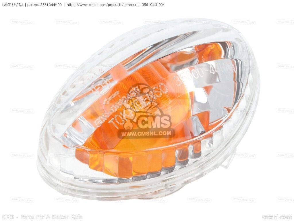 CMS シーエムエス LAMP UNIT，A［3561044H00］ SFV650A GLADIUS SUZUKI スズキ ウインカーレンズ 灯火類 電装系｜ウェビック　店