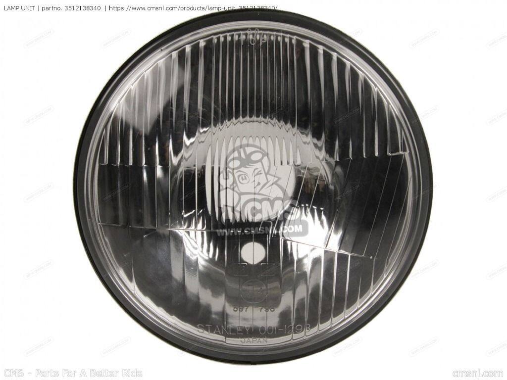 CMS シーエムエス LAMP UNIT［3512138340］ GN250 GN250E SUZUKI スズキ ヘッドライト 灯火類 電装系｜ウェビック　店