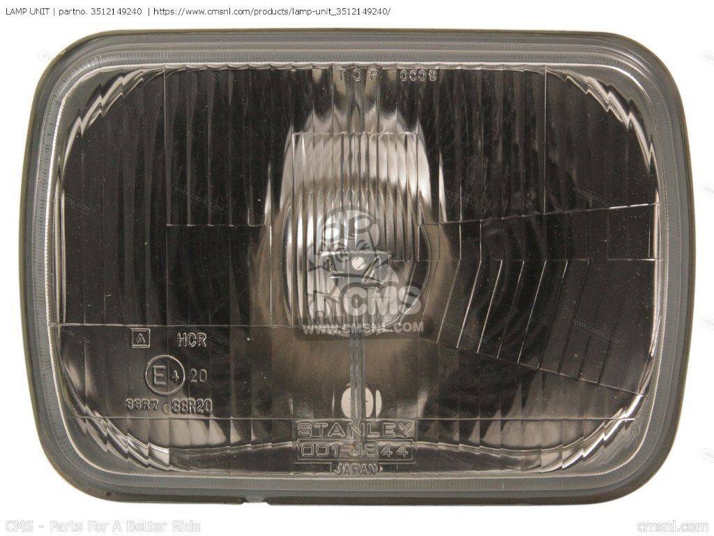 CMS シーエムエス LAMP UNIT［3512149240］ GSX750S KATANA XN85 SUZUKI スズキ ヘッドライト 灯火類 電装系｜ウェビック　店