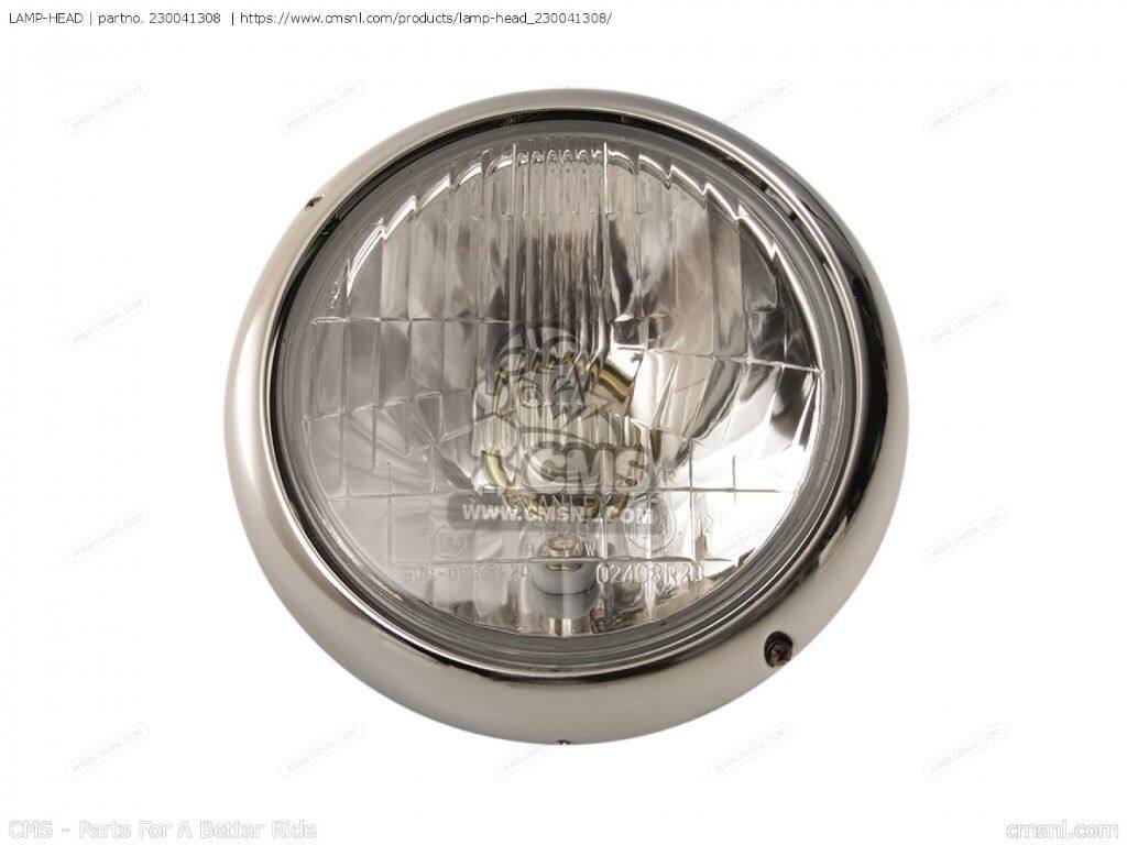 CMS シーエムエス LAMP-HEAD［230041308］ EN500A3 EN500A4 VN1500A5 VN15 VN1500A6 VN1500B5 VN15SE VN1500B6 KAWASAKI カワサキ ヘッドライト 灯火類 電装系｜ウェビック　店