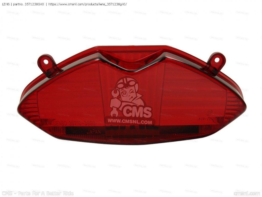 CMS シーエムエス LENS［3571238G40］ GSF1250SA BANDIT GSX1250FA SUZUKI スズキ テールランプレンズ 灯火類 電装系｜ウェビック　店