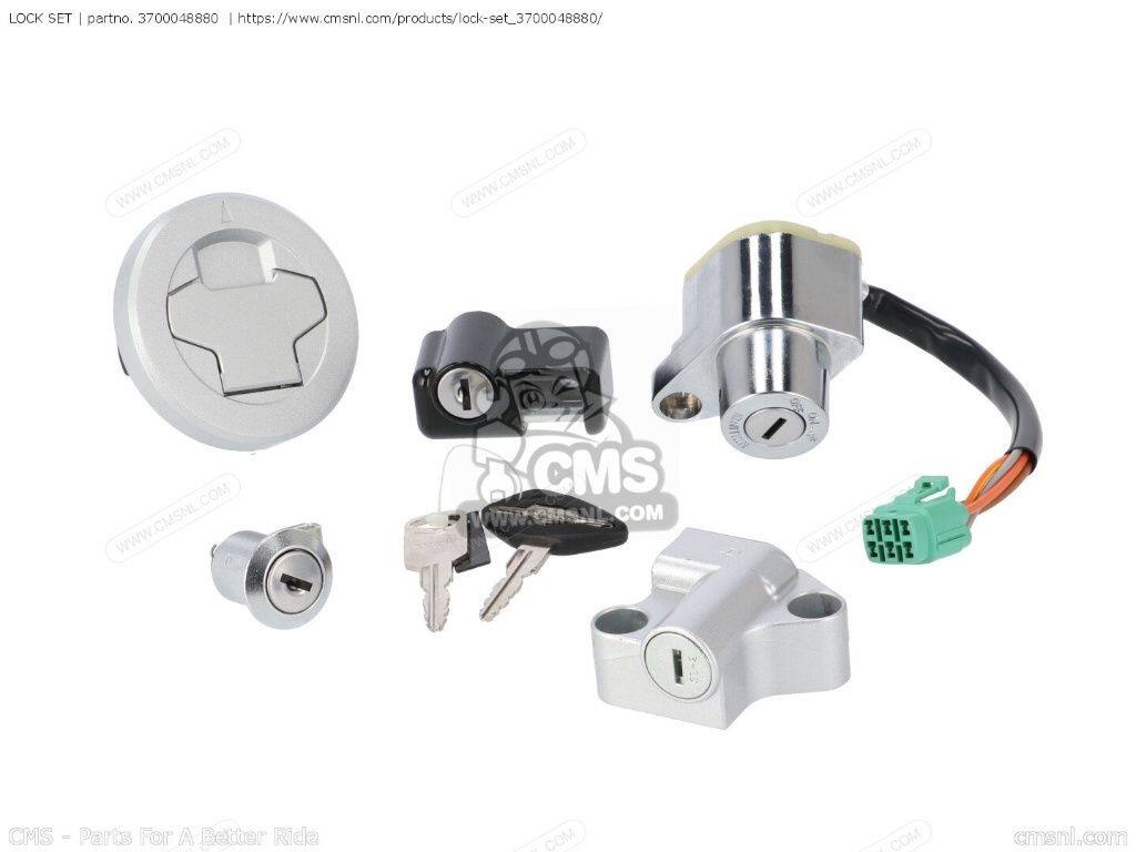 CMS シーエムエス LOCK SET［3700048880］ VZR1800BZ M1800 INTRUDER SUZUKI スズキ キーシリンダー・鍵 スイッチ・ハーネス関係 電装系｜ウェビック　店