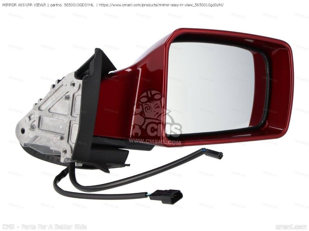 CMS シーエムエス MIRROR ASSY，RR VIEW，R［5650010GD0YHL］ AN650 BURGMAN AN650A SUZUKI スズキ ミラー ハンドル｜ウェビック　店