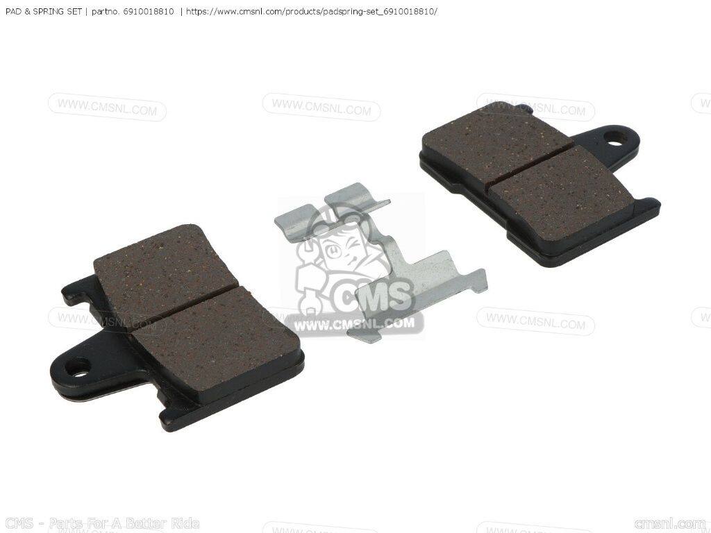 CMS シーエムエス PAD ＆ SPRING SET (NAS)［6910018810］ GSXR1000 GSXR1000Z SUZUKI スズキ その他ブレーキパーツ ブレーキ｜ウェビック　店
