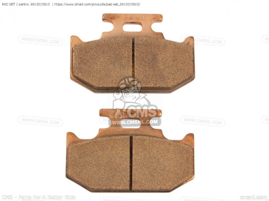 CMS シーエムエス PAD SET (NAS)［6910015810］ DR350SE SUZUKI スズキ ブレーキパッド ブレーキ｜ウェビック　店