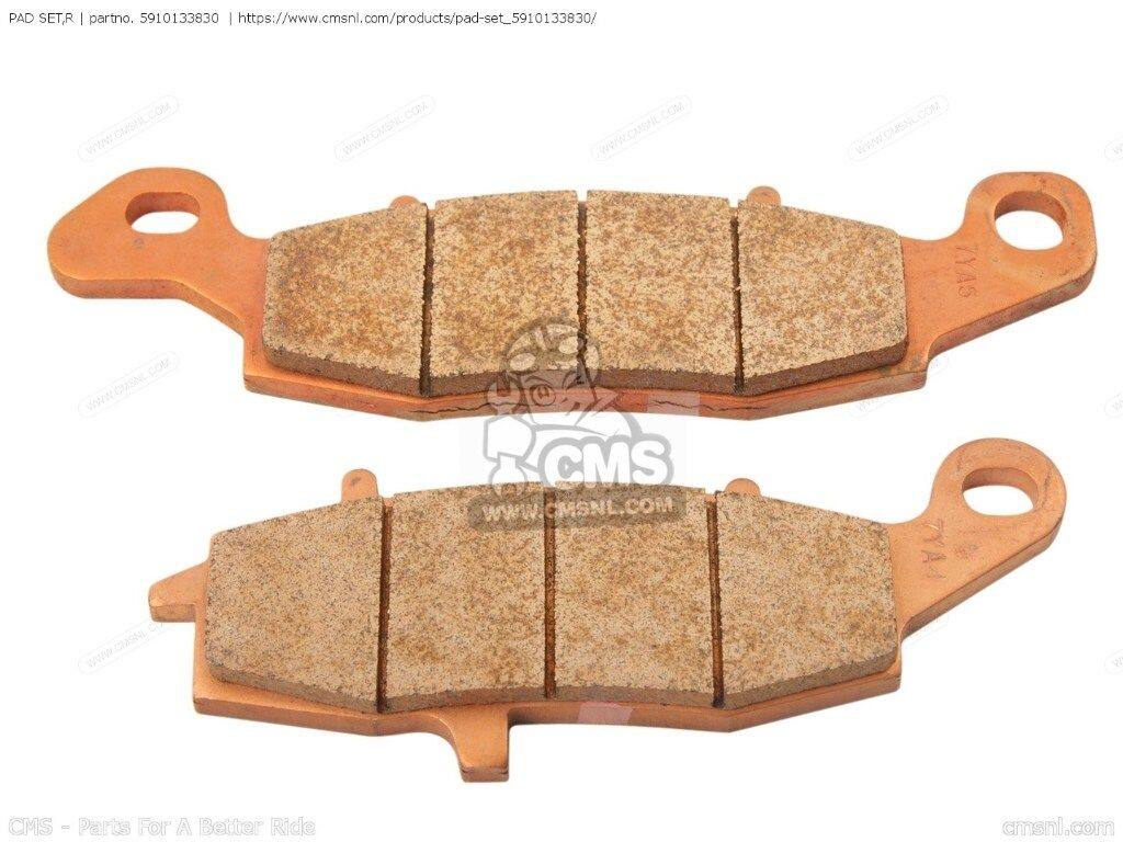 CMS シーエムエス PAD SET，R (NAS)［5910133830］ GSX600F KATANA GSX600FU GSX750F SUZUKI スズキ ブレーキパッド ブレーキ｜ウェビック　店