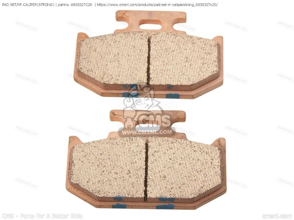 CMS シーエムエス PAD SET，RR CALIPER(STRONG)［6930327C20］ RM125 SUZUKI スズキ ブレーキパッド ブレーキ｜ウェビック　店