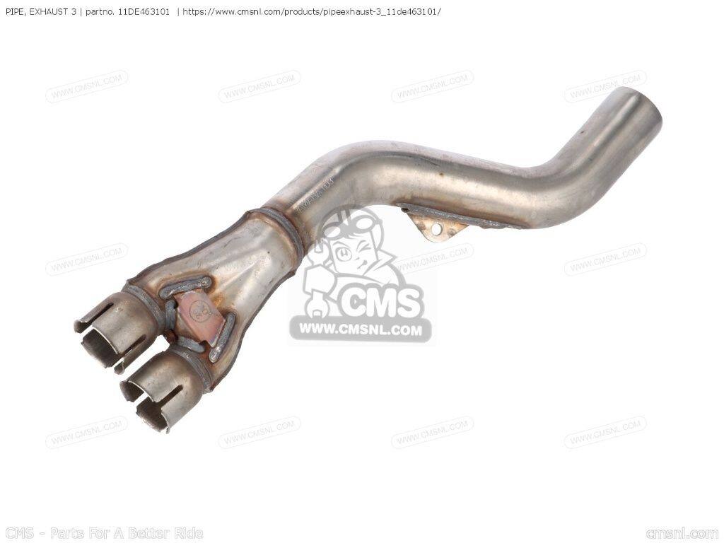 CMS シーエムエス PIPE， EXHAUST 3［11DE463101］ XT660Z XT660ZA YAMAHA ヤマハ エキゾーストパイプ マフラー｜ウェビック　店