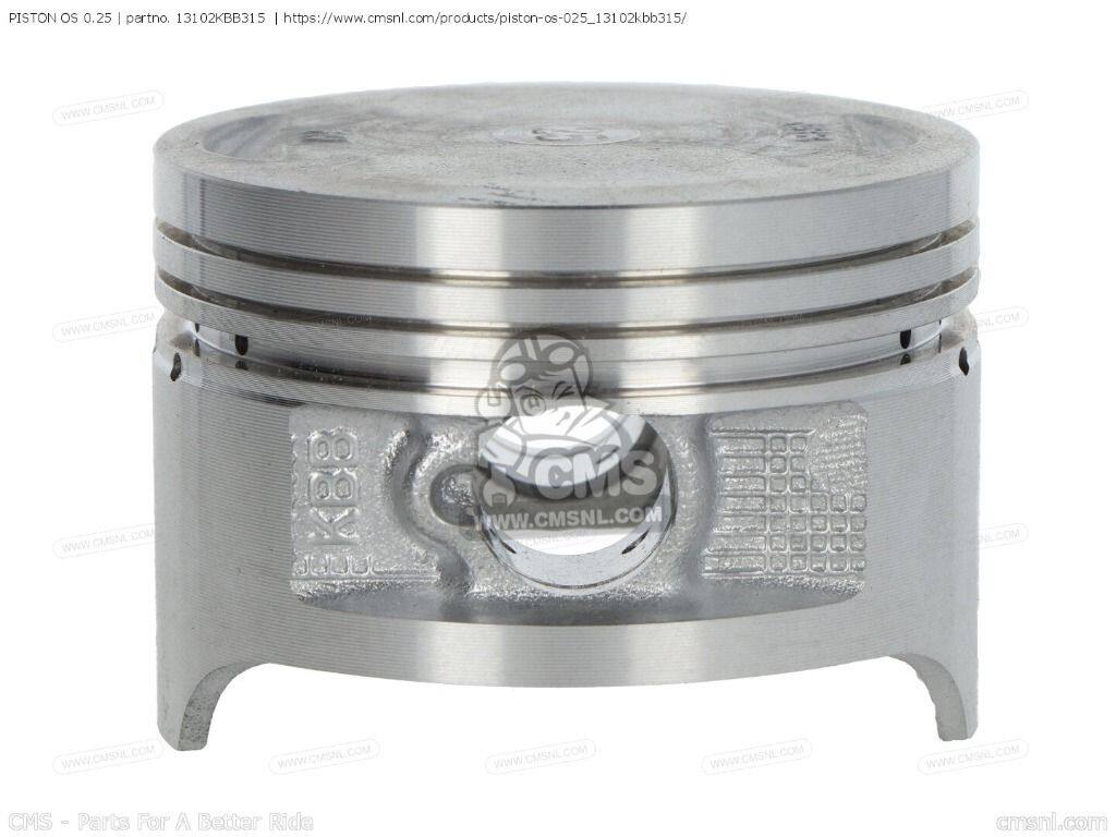 CMS シーエムエス PISTON OS 0.25［13102KBB315］ XLR200R HONDA ホンダ ピストン エンジンパーツ エンジン｜ウェビック　店