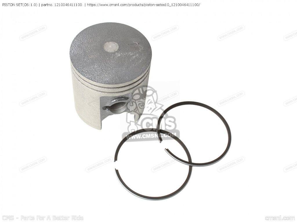 CMS シーエムエス PISTON SET(OS：1.0)［1210046411100］ JR80 SUZUKI スズキ ピストン エンジンパーツ エンジン｜ウェビック　店