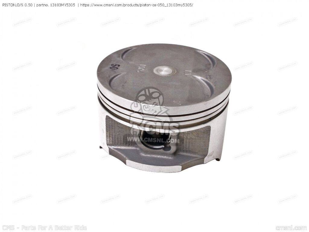 CMS シーエムエス PISTON，O/S 0.50［13103MY5305］ CB500 CB500S CBF500 CBF500A HONDA ホンダ ピストン エンジンパーツ エンジン｜ウェビック　店