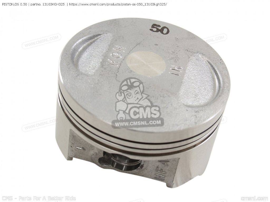 CMS シーエムエス PISTON，OS 0.50［13103KGH325］ CBR125RW HONDA ホンダ ピストン エンジンパーツ エンジン｜ウェビック　店
