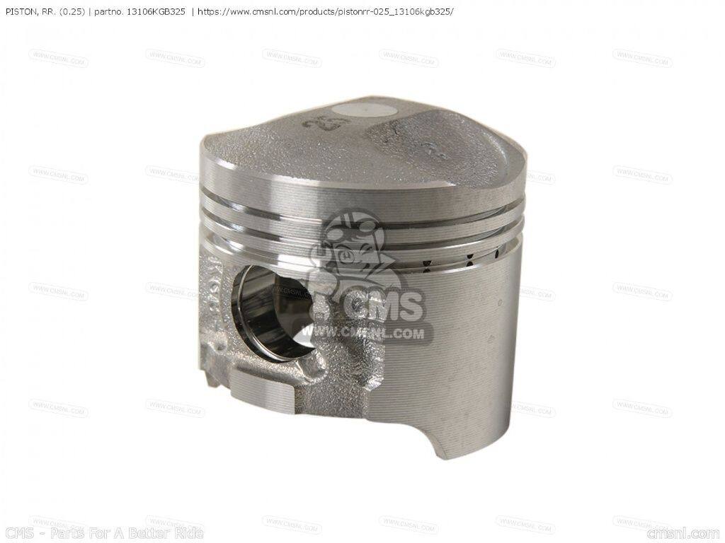 CMS シーエムエス PISTON，REAR OS 0.［13106KGB325］ VT125C SHADOW XL125V VARADERO HONDA ホンダ ピストン エンジンパーツ エンジン｜ウェビック　店 7,889円
