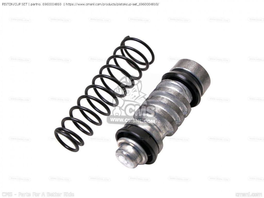 CMS シーエムエス PISTON/CUP SET［6960004810］ GV1400GC CAVALCADE GV1400GD GV1400GT LT250R QUAD RACER RG250 RG250C RG250F RG250FC RGV250 RM125 SUZUKI スズキ 燃料コック 燃料関連 エンジン｜ウェビック　店