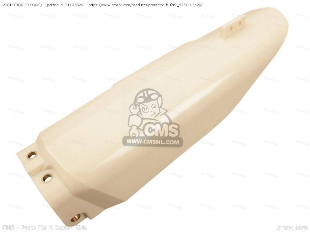 CMS シーエムエス PROTECTOR，FR FORK，L［5151103B20］ RM85 SW & LW RM85L SUZUKI スズキ フォークガード 外装｜ウェビック　店