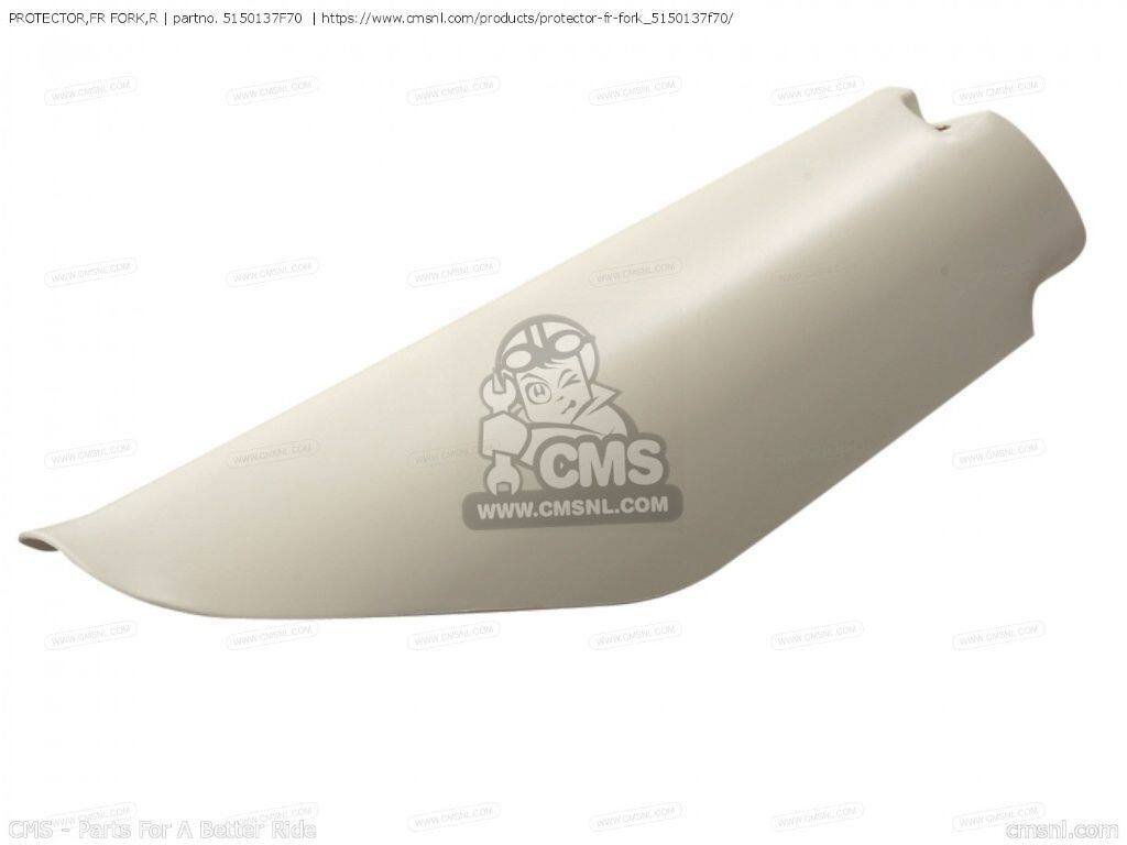 CMS シーエムエス PROTECTOR，FR FORK，R［5150137F70］ RM-Z250 RM-Z450 RM250 SUZUKI スズキ フォークガード 外装｜ウェビック　店