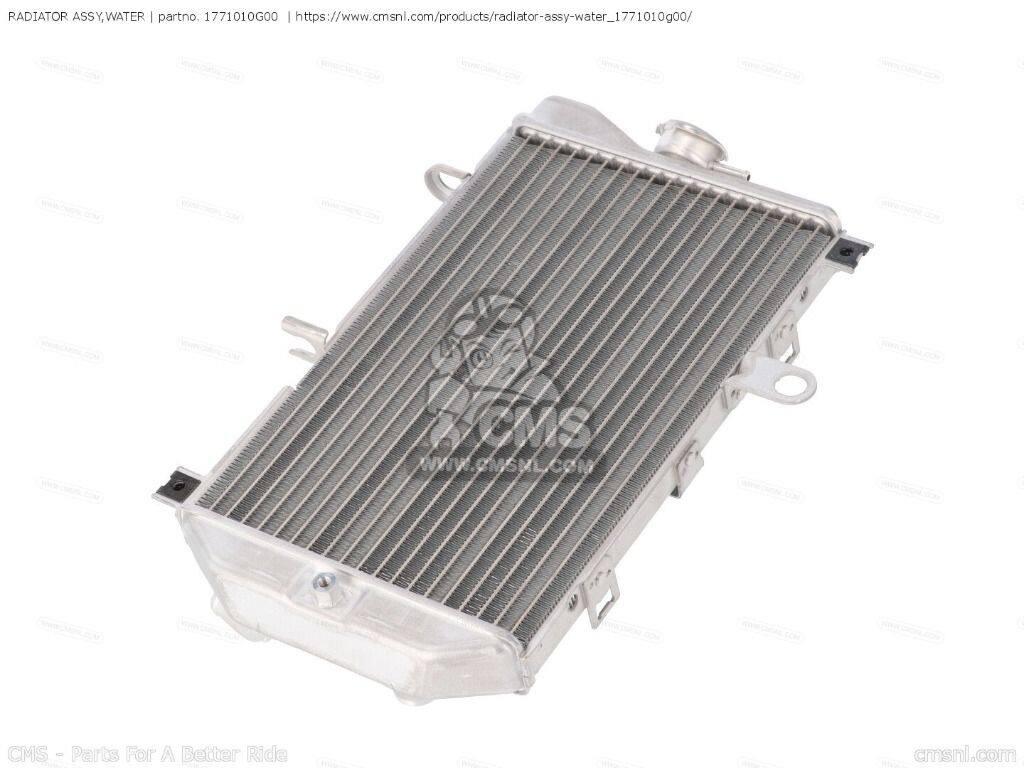 CMS シーエムエス RADIATOR ASSY，WATER［1771010G00］ AN650 BURGMAN AN650A SUZUKI スズキ ラジエーター 冷却関連 エンジン｜ウェビック　店