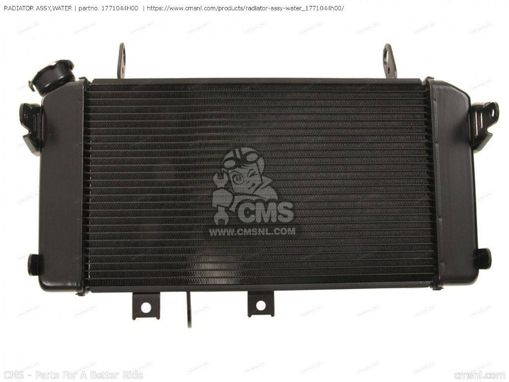 CMS シーエムエス RADIATOR ASSY，WATER［1771044H00］ SFV650 GLADIUS SFV650A SUZUKI スズキ ラジエーター 冷却関連 エンジン｜ウェビック　店