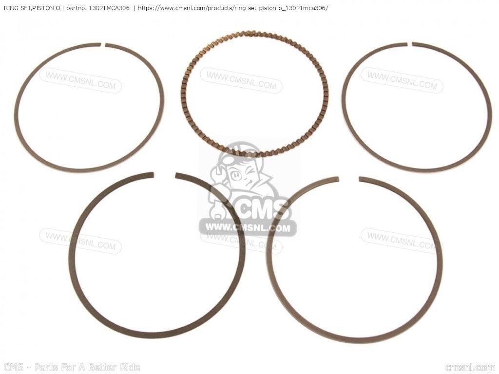 CMS シーエムエス RING SET，PISTON O［13021MCA306］ GL1800 GOLD WING GOLDWING GL1800A NRX1800DA VALKYRIE RUNE NRX1800DB RUNE2004 4 USA NRX1800EA NRX1800EB HONDA ホンダ ピストンリング エンジンパーツ エンジン｜ウェビック　店