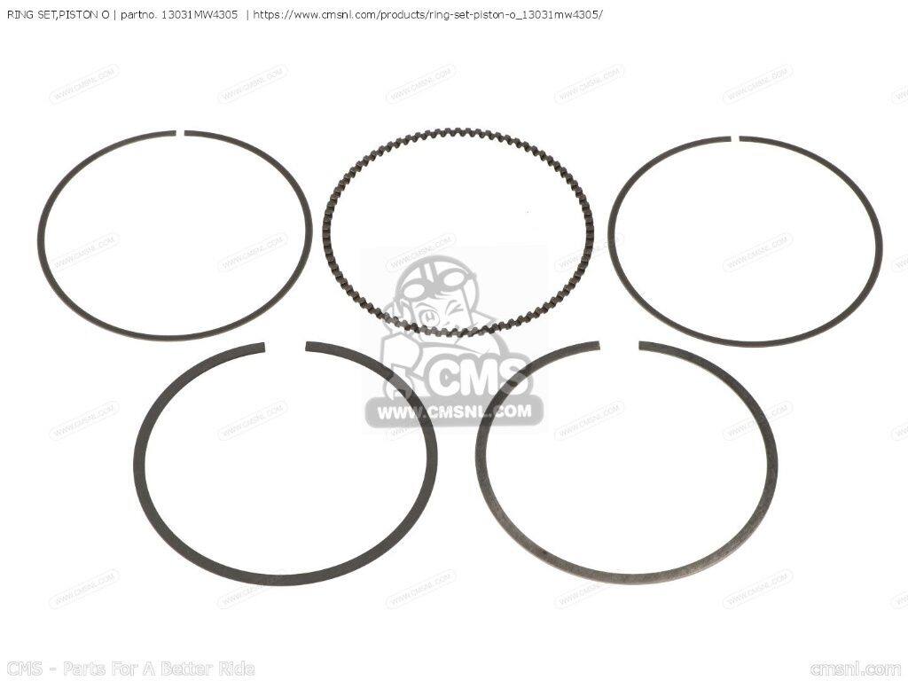 CMS シーエムエス RING SET，PISTON O［13031MW4305］ RVF750R RC45 VFR800 INTERCEPTOR VFR800A VFR800FI VFR800FL HONDA ホンダ ピストンリング エンジンパーツ エンジン｜ウェビック　店
