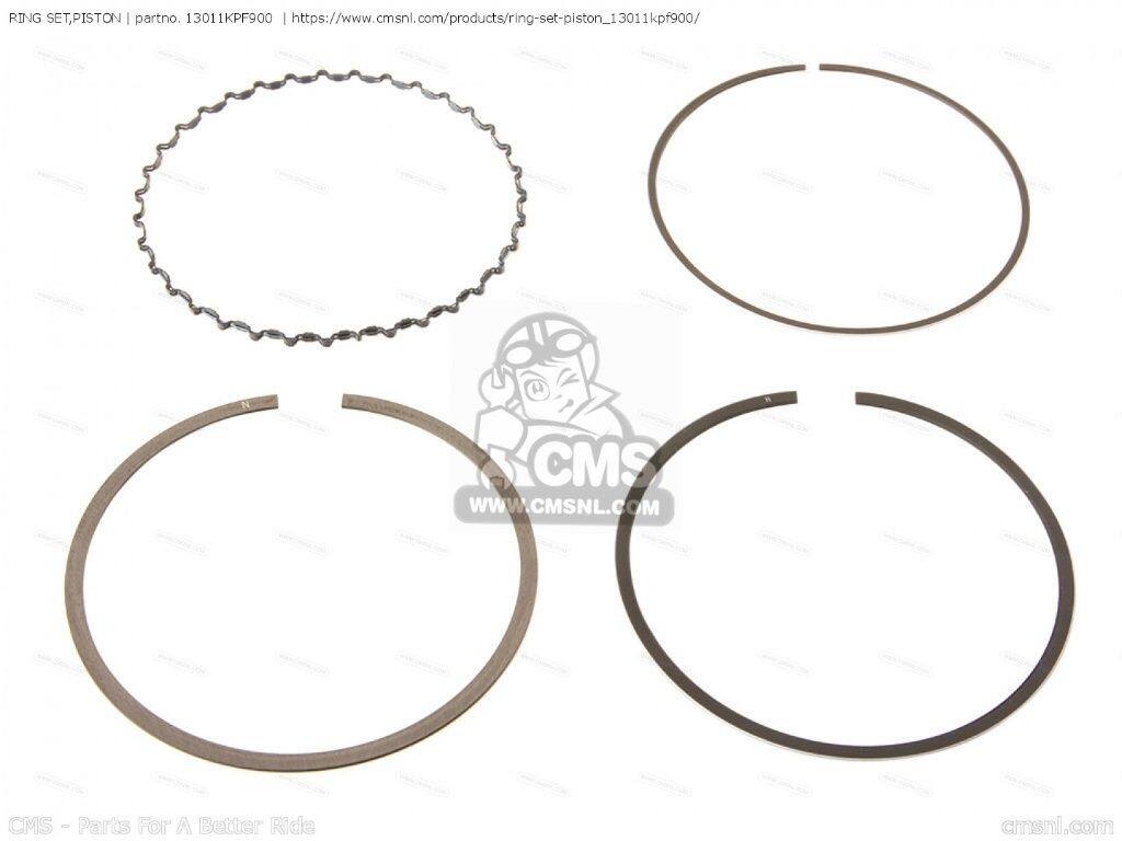 CMS シーエムエス RING SET，PISTON［13011KPF900］ CBF250 HONDA ホンダ ピストンリング エンジンパーツ エンジン｜ウェビック　店