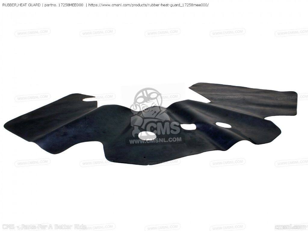 CMS シーエムエス RUBBER，HEAT GUARD［17258MEE000］ CBR600RR HONDA ホンダ マフラーガード・ヒートガード マフラー｜ウェビック　店