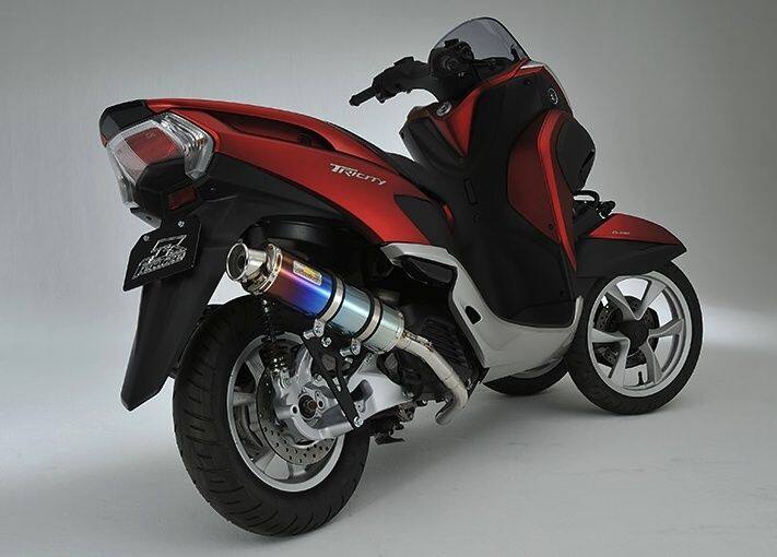Realize リアライズ 22レーシング フルエキゾーストマフラー トリシティ125 YAMAHA ヤマハ マフラー｜ウェビック　店