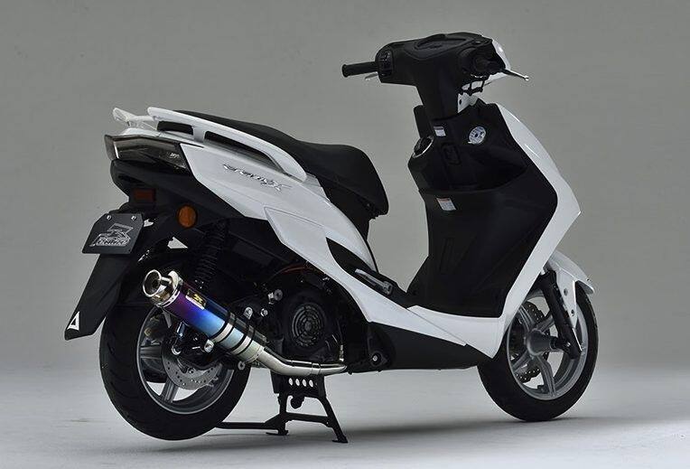Realize リアライズ 22レーシング フルエキゾーストマフラー 4型シグナスX SR 5型シグナスX YAMAHA ヤマハ マフラー｜ウェビック　店 26,943円