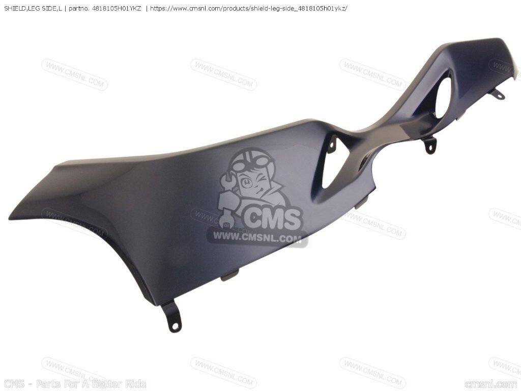 CMS シーエムエス SHIELD，LEG SIDE，L［4818105H01YKZ］ AN400 BURGMAN AN400AZA AN400ZZA AN400A AN400ZA SUZUKI スズキ レッグバイザー・シールド 外装｜ウェビック　店