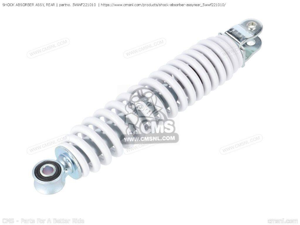 CMS シーエムエス SHOCK ABSORBER ASSY， REAR［5WWF221010］ CW50 CW50N CW50S YAMAHA ヤマハ リアサスペンション サスペンション 足回り｜ウェビック　店 21,563円