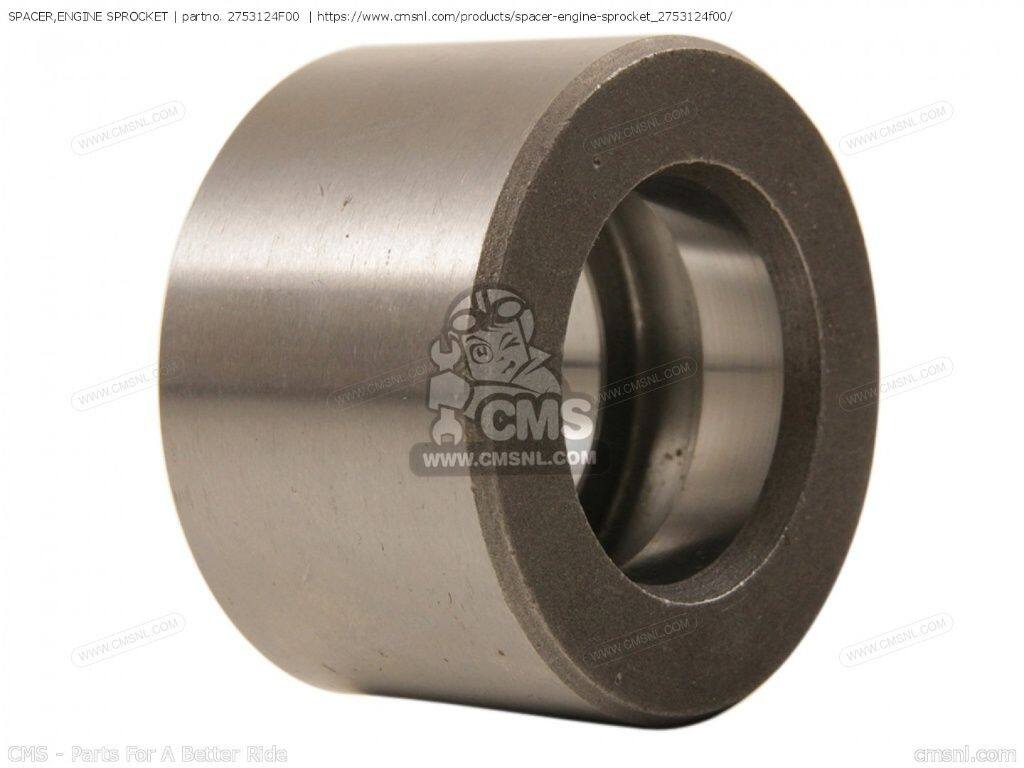 CMS シーエムエス SPACER，ENGINE SPROCKET［2753124F00］ GSX1300R HAYABUSA GSX1300RZ SUZUKI スズキ カラー・スペーサー・シム 外装｜ウェビック　店 7,919円