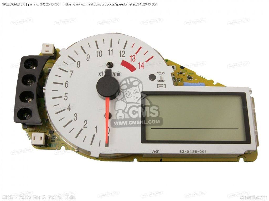 CMS シーエムエス SPEEDOMETER［3412040F30］ GSXR1000 SUZUKI スズキ タコメーター メーター・インジケーター関係 電装系｜ウェビック　店