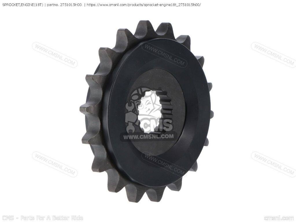 CMS シーエムエス SPROCKET，ENGINE(18T)［2751015H00］ GSX1300BK BKING GSX1300BKA GSX1300R HAYABUSA GSX1300RA GSX1300RAZ SUZUKI スズキ スプロケット 駆動系｜ウェビック　店