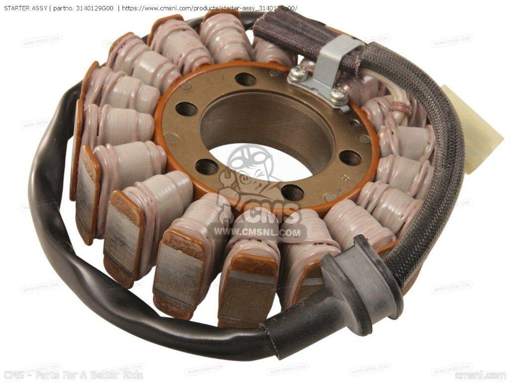 CMS シーエムエス STARTER ASSY［3140129G00］ GSXR600 GSXR600X GSXR750 GSXR750X SUZUKI スズキ オルタネーター・ジェネレーター 電装系｜ウェビック　店