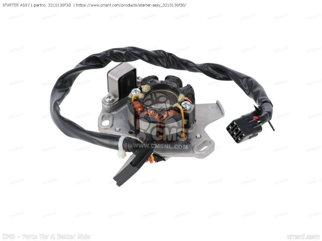 CMS シーエムエス STARTER ASSY［3210136F30］ RM125 SUZUKI スズキ オルタネーター・ジェネレーター 電装系｜ウェビック　店