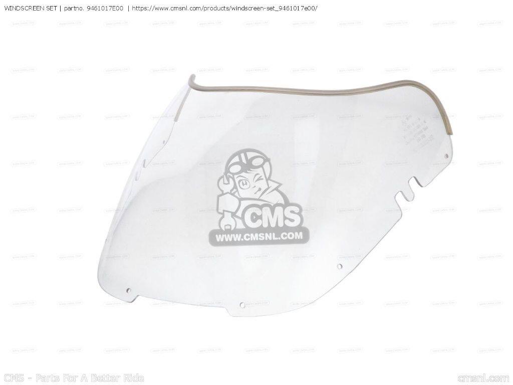 CMS シーエムエス WINDSCREEN SET［9461017E00］ GSXR600W GSXR750W SUZUKI スズキ その他外装オプション・補修部品 外装｜ウェビック　店