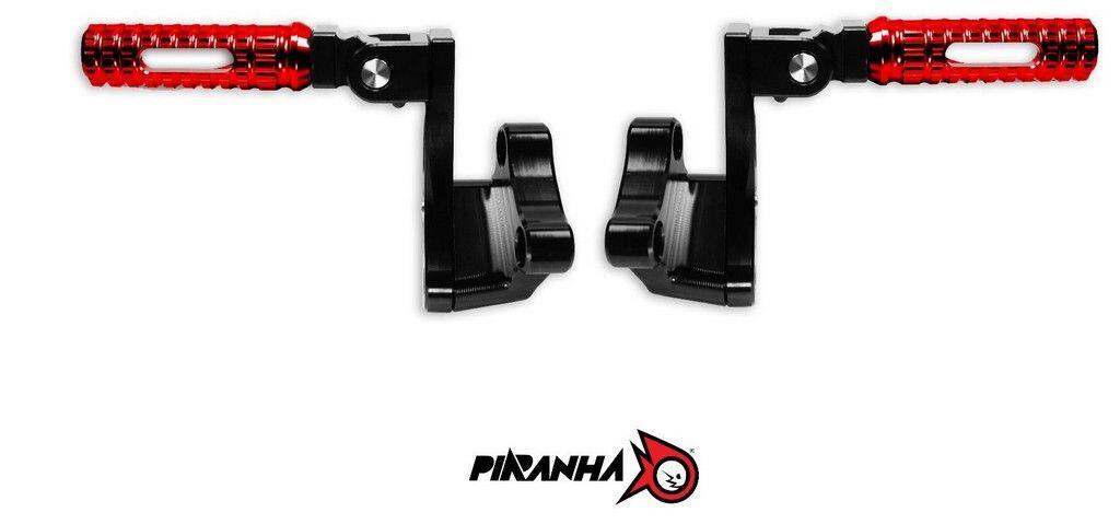 PIRANHA ピラニア CNC Rear Footrest Offset Kit GPX DZ-3 Special Edition その他ステップオプション・補修部品 ステップ 足回り|ウェビック 店
