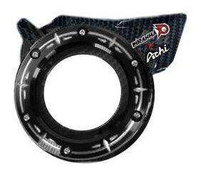 PIRANHA ピラニア CNC DUO ANODIZE CVT Cover for Giorno+ / Click-160 - X ACHI EDITION CLICK 160 GIORNO+ HONDA ホンダ その他スクーター駆動オプション・補修部品 スクーター駆動系 駆動系 COLOR:Grey|ウェビック 店