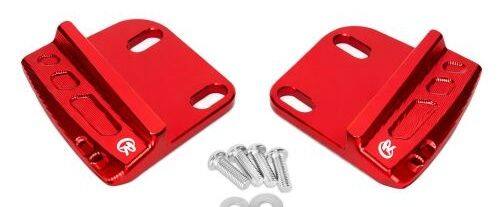 PIRANHA ピラニア CNC Rear Grab Rail End Cover for FAZZIO - CR RACING YAMAHA ヤマハ その他外装 外装|ウェビック 店