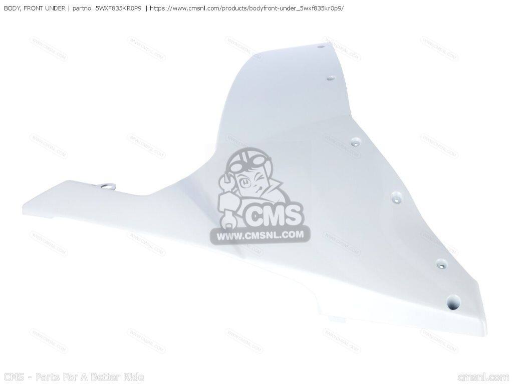 CMS シーエムエス BODY， FRONT UNDER［5WXF835KR0P9］ TZR50 YAMAHA ヤマハ その他外装オプション・補修部品 外装｜ウェビック　店