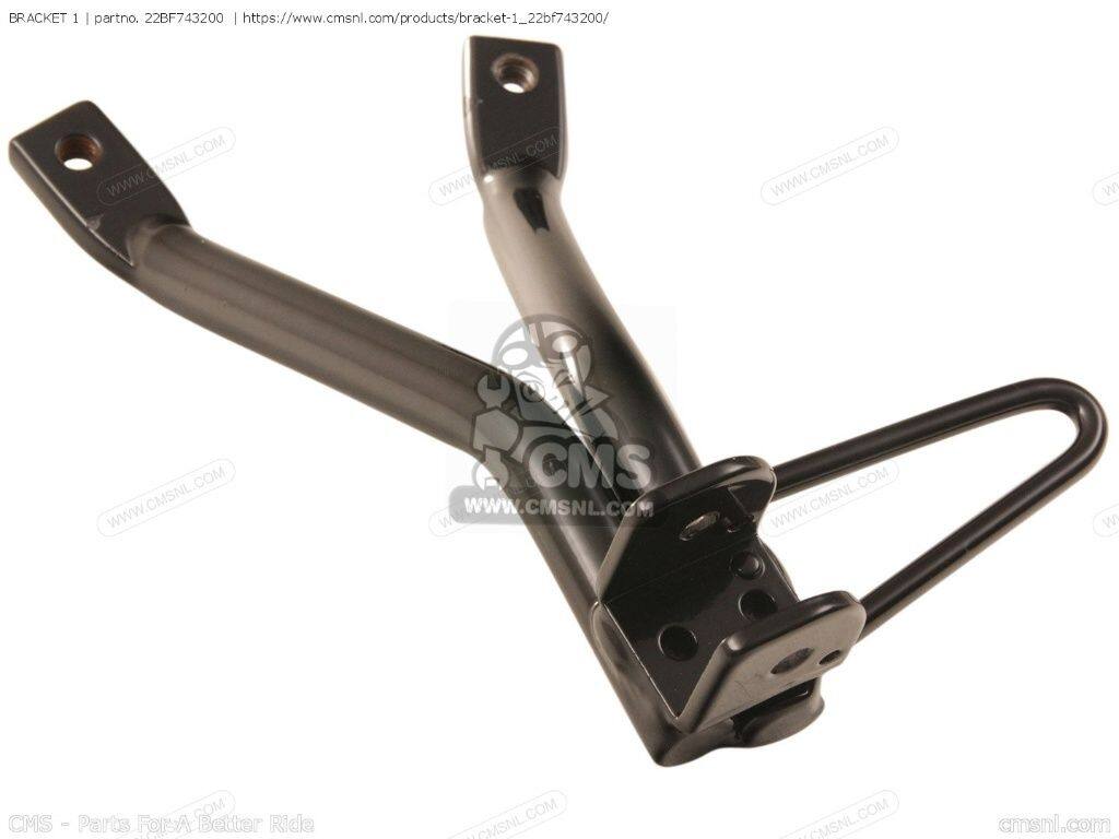 CMS シーエムエス BRACKET 1［22BF743200］ WR125R WR125X YAMAHA ヤマハ その他ステップオプション・補修部品 ステップ 足回り｜ウェビック　店