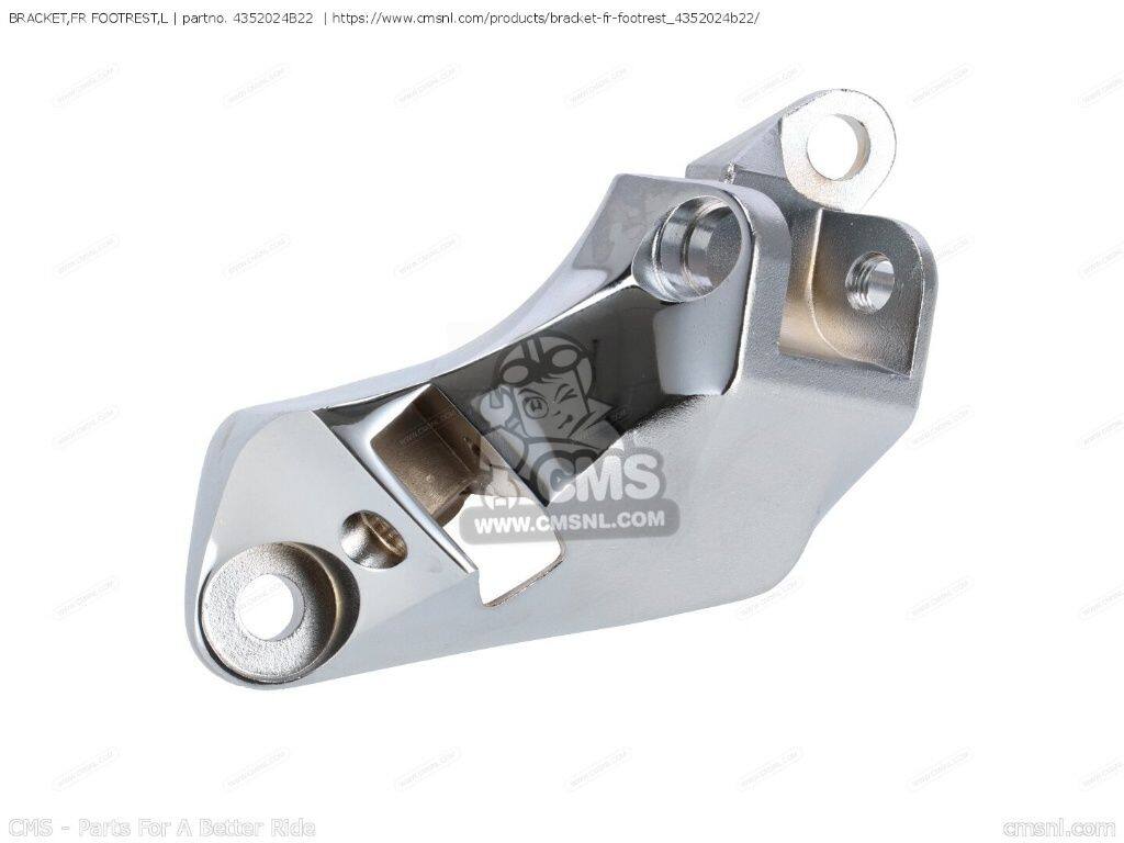 CMS シーエムエス BRACKET，FR FOOTREST，L［4352024B22］ LS650 BOULEVARD S40 LS650P SAVAGE SUZUKI スズキ その他ステップオプション・補修部品 ステップ 足回り｜ウェビック　店