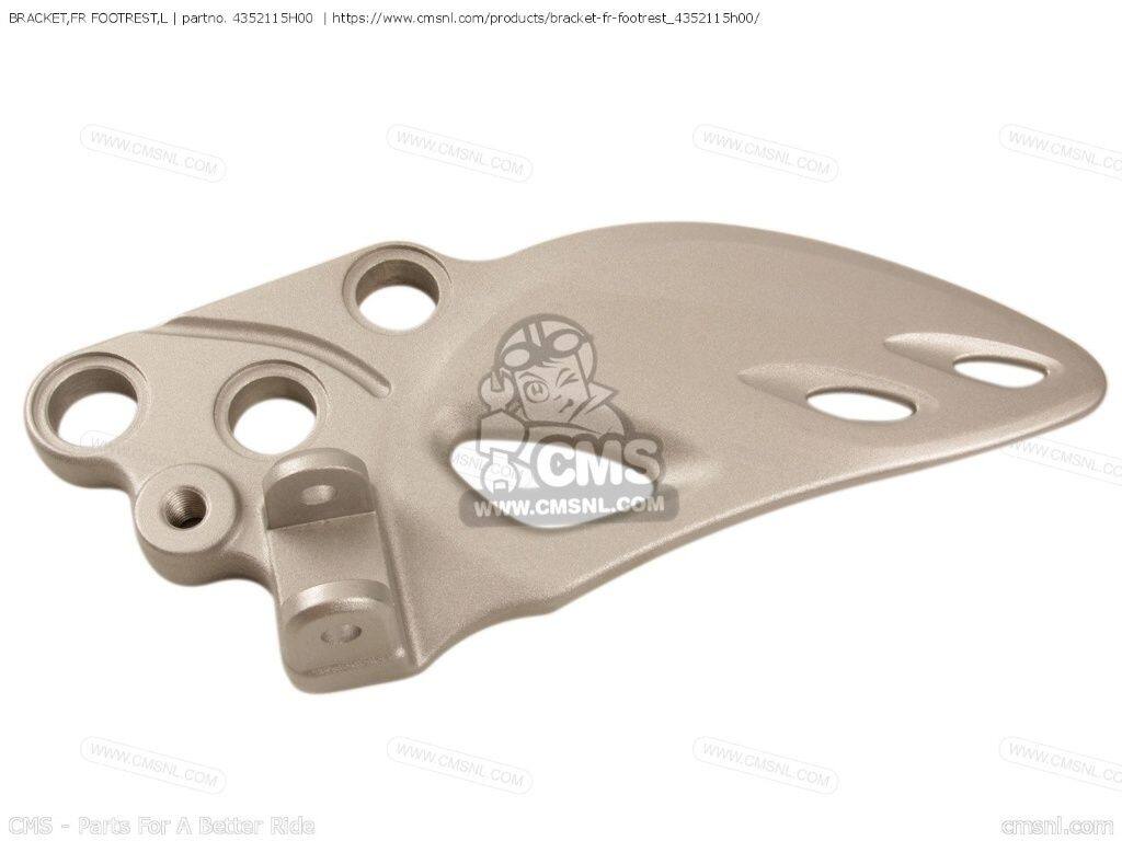 CMS シーエムエス BRACKET，FR FOOTREST，L［4352115H00］ GSX1300R HAYABUSA GSX1300RA GSX1300RAZ SUZUKI スズキ その他ステップオプション・補修部品 ステップ 足回り｜ウェビック　店