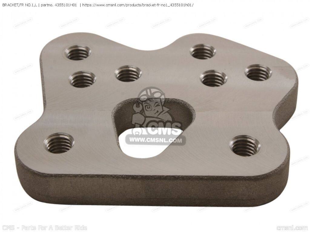 CMS シーエムエス BRACKET，FR NO.1，L［4355101H01］ GSXR600 GSXR750 SUZUKI スズキ その他ステップオプション・補修部品 ステップ 足回り｜ウェビック　店